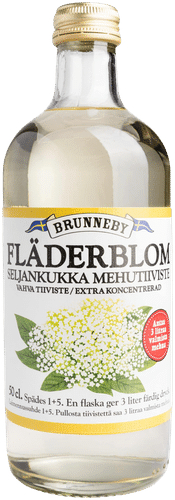 Brunneby 接骨木花汁 0,5L