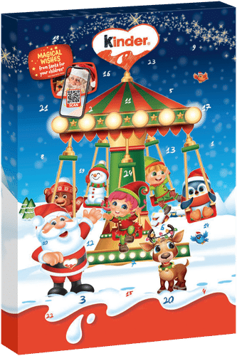Kinder Mini Mix-suklaajoulukalenteri 151g