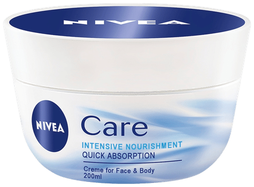 NIVEA 200毫升Care滋养霜保湿面霜