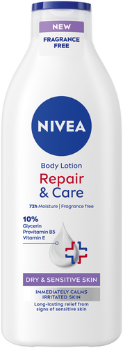 NIVEA 400ml修复护理无香身体乳