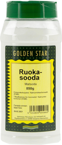 Golden Star 850g Ruokasooda|Golden Star 850克食用小苏打