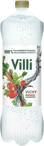 Villi 维希草莓大黄 1,5l|Villi Vichy mansikka-raparperi 1,5l