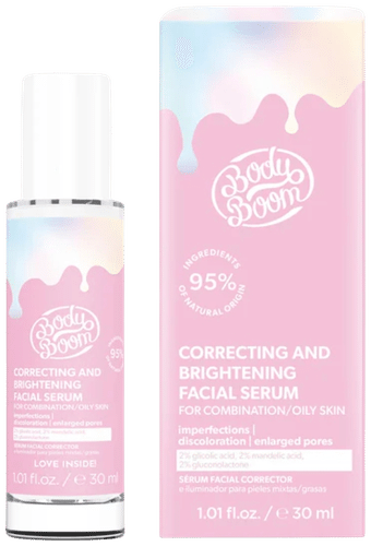 BodyBoom korjaava ja kirkastava kasvoseerumi 30ml