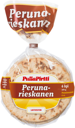 Leipomo Salonen 6块装270克土豆薄饼“PullaPirtti”|PullaPirtti Perunarieskanen 6/270 g perunarieska