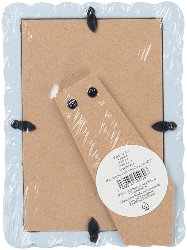 Ei merkkiä 相框 Pampulat 17.5x13x2.4厘米 蓝色