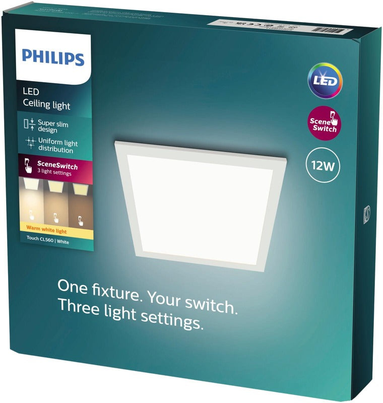 Philips 触摸面板灯 Touch CL560 白色 SceneSwitch 12W 27K