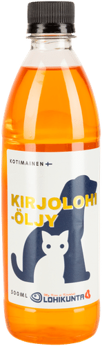 Lohikunta Kirjolohiöljy Lemmikeille 500ML