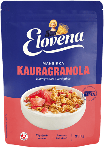 Elovena 350g mansikka kauragranola|Elovena 350克 草莓燕麦脆粒
