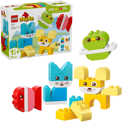 LEGO DUPLO My First LEGO® DUPLO My First 10477 可爱创意宠物3合1