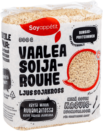 Soyappétit 500g Vaalea soijarouhe|Soyappétit 500克浅色大豆碎