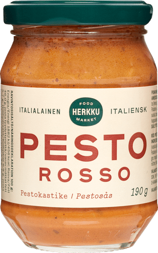 Herkku 红香蒜酱 190 g|Herkku Pesto Rosso pestokastike 190 g