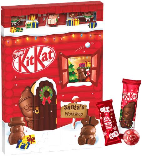 KitKat 208g joulukalenteri maitosuklaasta