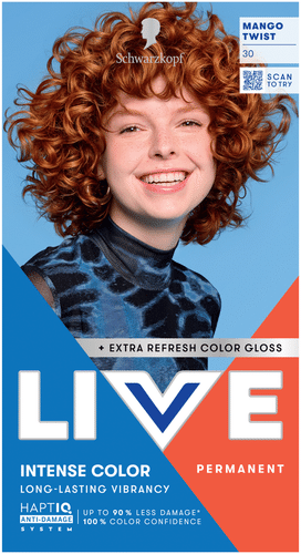 Schwarzkopf Live 30 施华蔻 芒果扭扭