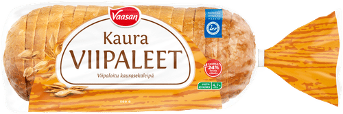 Vaasan Kauraviipaleet 500 g viipaloitu kaurasekaleipä|Vaasan 燕麦切片面包 500克 燕麦混合切片面包