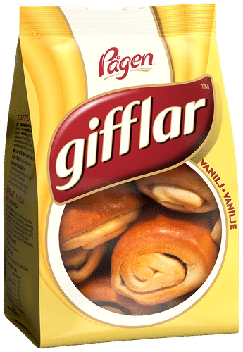 Pågen 吉弗拉香草小面包 280g|Pågen Gifflar Vanilj pienet vaniljapullat 280g