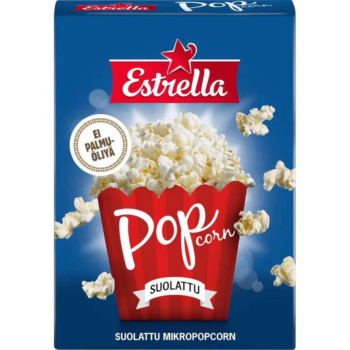 Estrella Micropopcorn 3-pack suolattu 240g-Estrella 咸味微型爆米花 3 件装 240g
