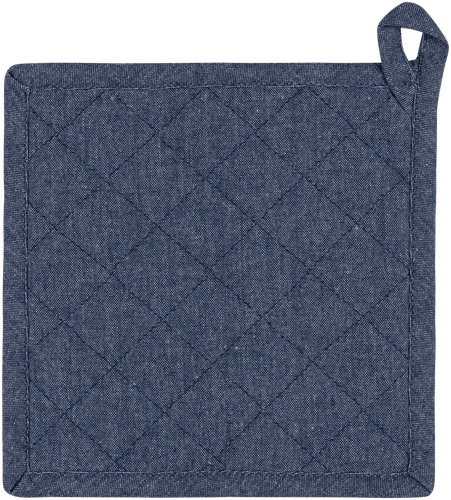 House 日常款隔热手套 22x22厘米 牛仔蓝竹节布