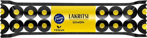 Fazer 柠檬甘草棒 20g|Fazer Lakritsi Lemon lakritsipatukka 20g