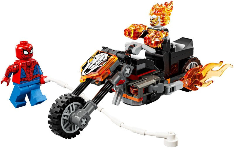 LEGO 蜘蛛侠大战恶灵骑士摩托车|LEGO® Super Heroes Marvel 76335 Spider-Man vastaan Aaveajajan moottoripyörä