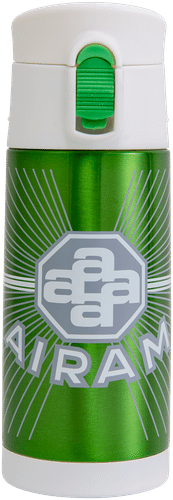 Airam 经典不锈钢杯 0.35升 绿色