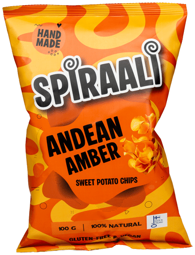 Spiraalisipsi Andean Amber 手工红薯片