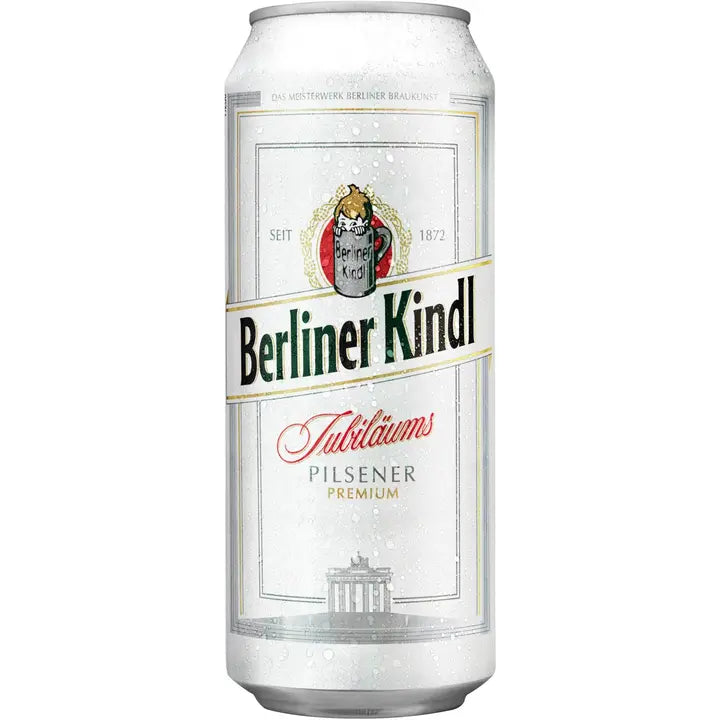 Berliner Kindl Jubiläums Pilsener 0,5 l olut tlk|Berliner Kindl Jubiläums 比尔森饮料 0.5 升 饮料 tlk