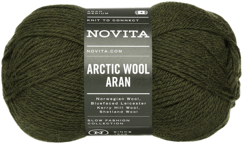 Novita 线 Arctic Wool Aran 100克 极地柳 357
