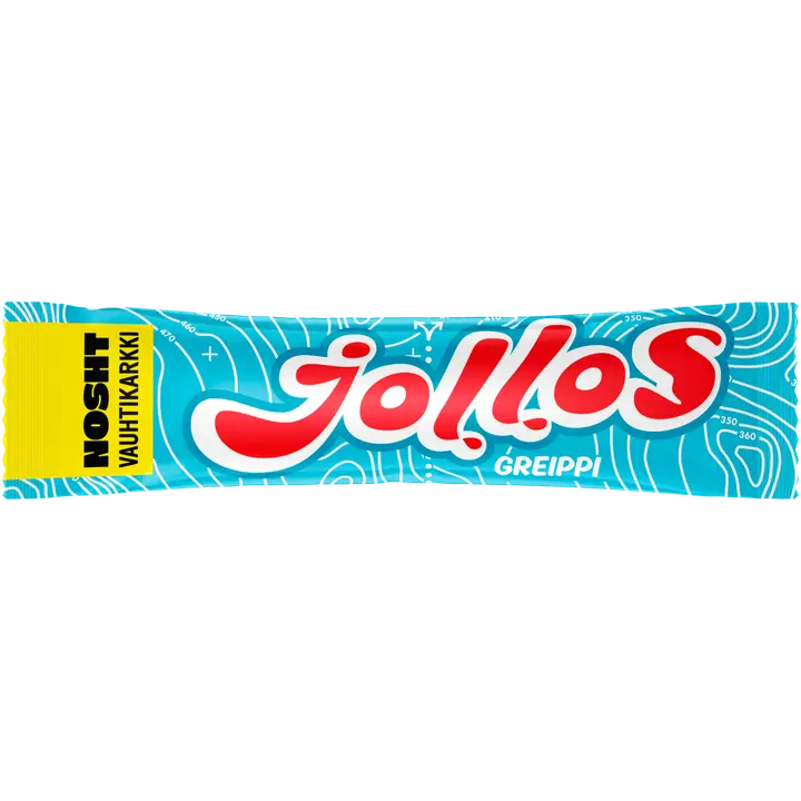 Nosht Jollos Vauhtikarkki 52g Greippi-NOSHT JOLLOS Vauhtikarkki 52g 西柚
