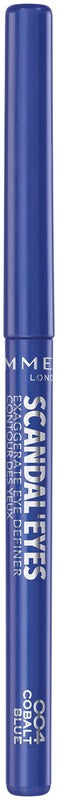 Rimmel London Rimmel Scandal'eyes 眼线笔 0.35克 004 钴蓝|Rimmel Scandal'eyes Eye Definer 0,35 g, 004 Cobalt Blue silmänrajauskynä