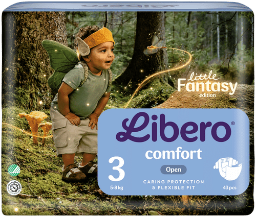 Libero Comfort 粘贴式纸尿裤 3号 43片 5-8kg