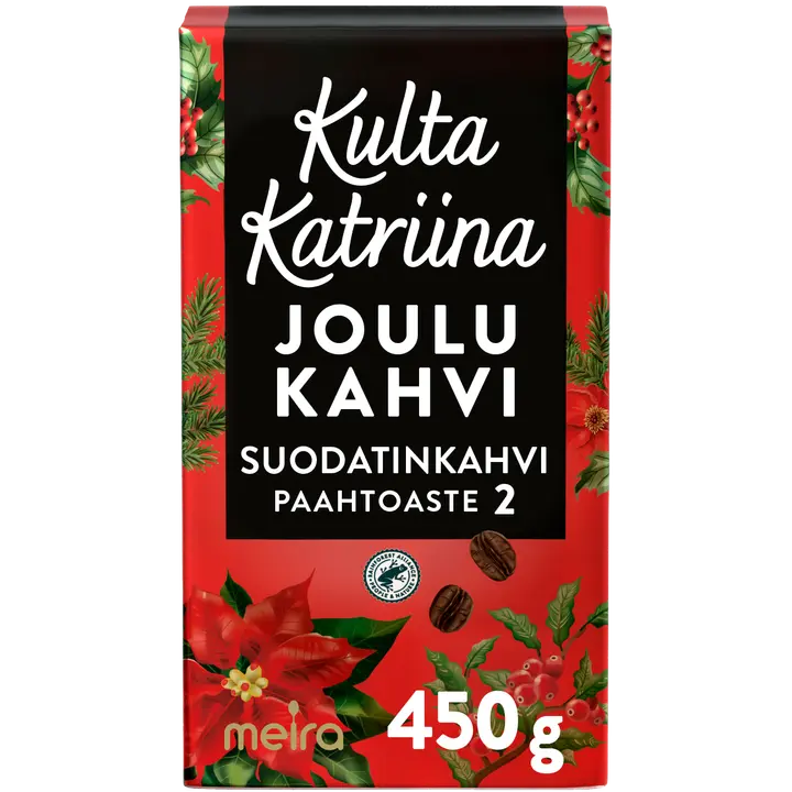 Kulta Katriina Joulukahvi suodatinkahvi RAC 450g