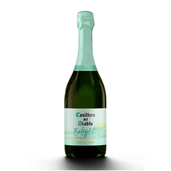 Casillero del Diablo Belight Sparkling 8, % 0,75 l hiilihapotettu helmeilevä viini lasipullo|Casillero del Diablo Belight Sparkling 8,% 0.75 升碳酸起泡饮料玻璃瓶