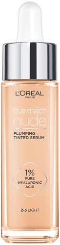 L'Oréal Paris True Match Nude Plumping Tinted Serum 2-3 Light -meikkivoide 30 ml