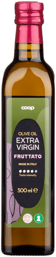 Coop ekstra-neitsytoliiviöljy Fruttato 500 ml