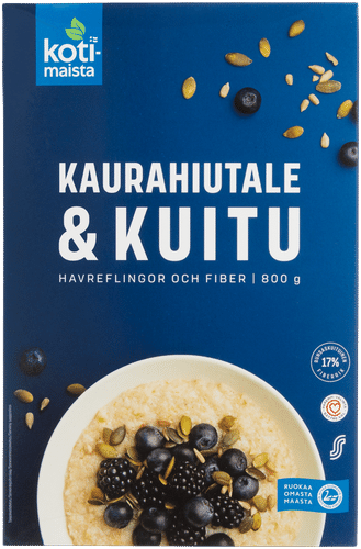 Kotimaista kaurahiutale & kuitu 800 g|Kotimaista 燕麦片与纤维 800 g