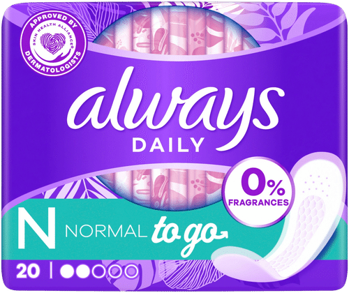 Always Daily Normal 便携装20片护垫