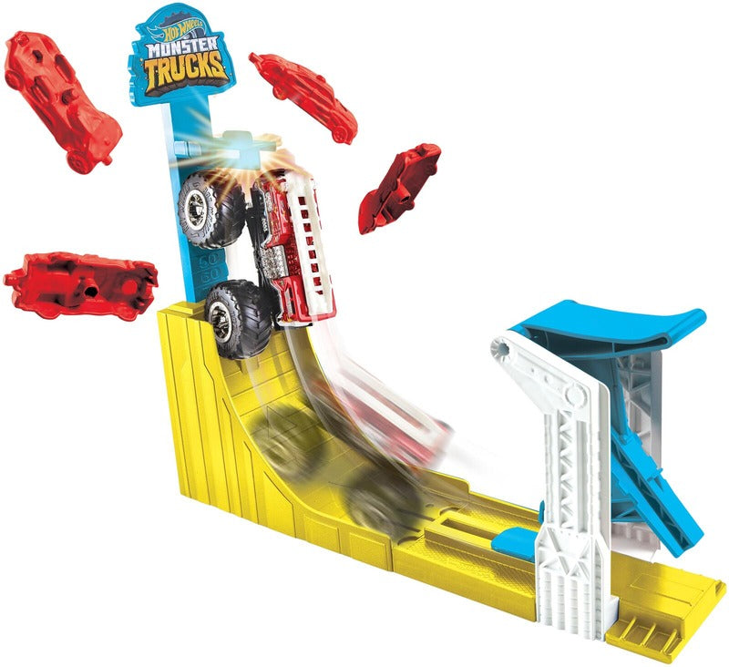 Hot Wheels Monster Trucks Big Air Breakout 玩具套装
