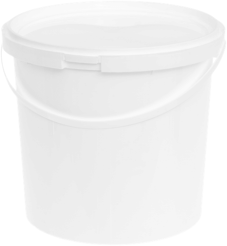 Säilöntäsanko kannella valkoinen 5 L