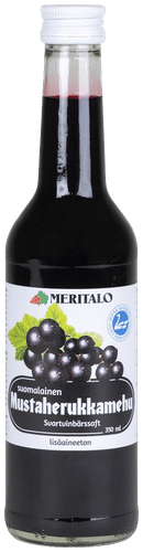 Meritalo Suomalainen Mustaherukkamehu 350ml|Meritalo 芬兰黑加仑汁 350ml