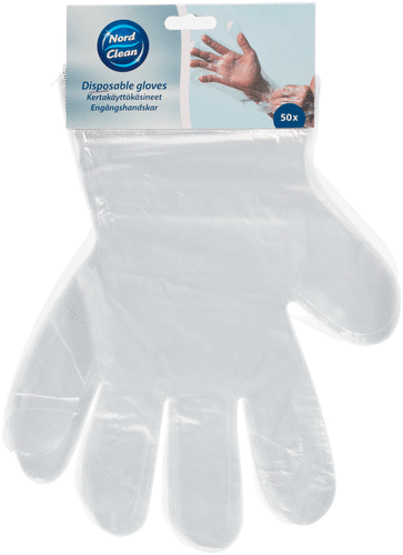 Nord Clean kertakäyttökäsineet 50 kpl