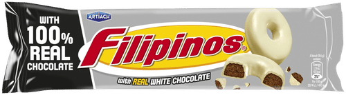 Filipinos 120g 白巧克力饼干|Filipinos 120g Valkosuklaakeksi