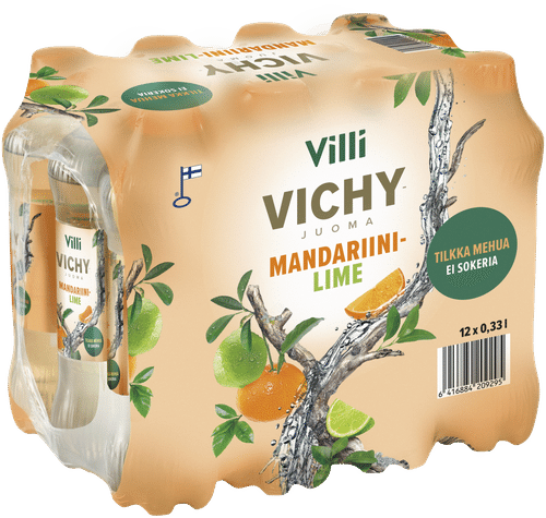 Villi 12 x Villi Vichy 柑橘青柠饮料 0,33 l