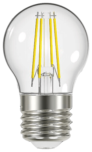 Airam LED OIVA装饰灯泡 透明 3000K E27 470lm