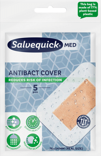 Salvequick MED抗菌防水创可贴 5kpl