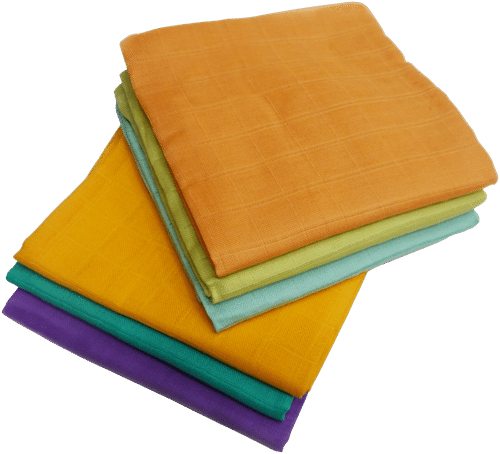 Pilvi 彩色竹纱布 70x70 3 kpl