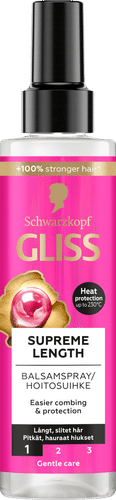 Schwarzkopf Gliss 极致纤长护理喷雾 200 ml|Schwarzkopf Gliss Supreme Length hoitosuihke 200 ml