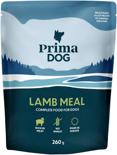 PrimaDog Lammas-ateria 260 g