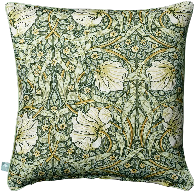 William Morris 枕套 Pimpernel 绿色 45x45cm