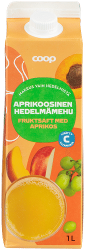 Coop aprikoosinen hedelmämehu 1l|Coop 杏果汁 1l