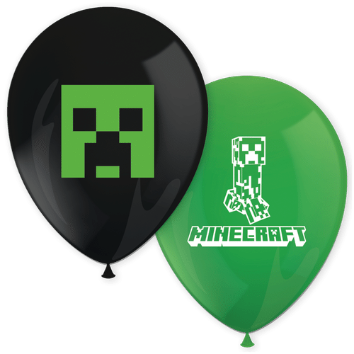 Decorata Party Minecraft 印花乳胶气球